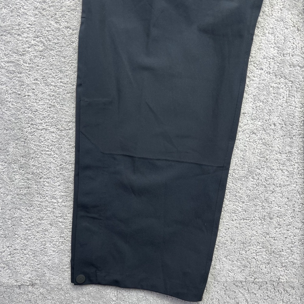 REI Co-op HydroWall 2.5L Pants Mens Large Black Waterproof Hiking Rain Shell - Picture 5 of 16